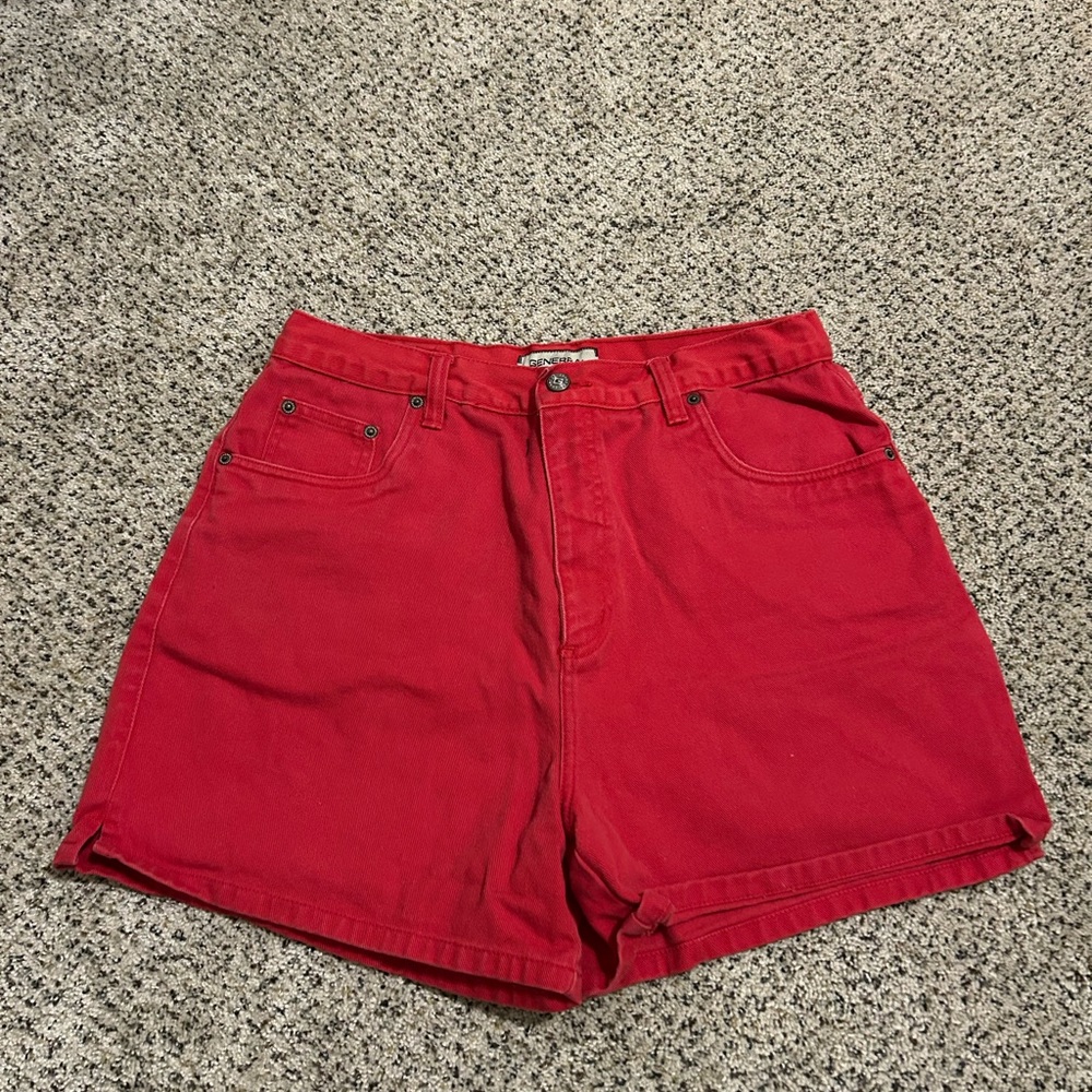 GENERRA High Waist Red Women's Shorts